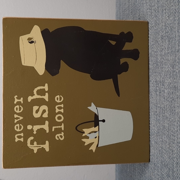 Camp Gift Set Box Sign Shelf Sitter Coasters Essentials Pouch Bag Dog Outdoors - Picture 7 of 9